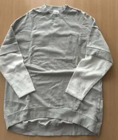 最終お値下げ！MAISON O+Luca グレー 長袖Tシャツ