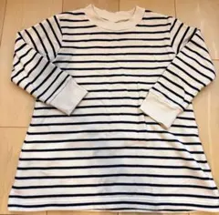 無印　ボーダートレーナー100-110cm