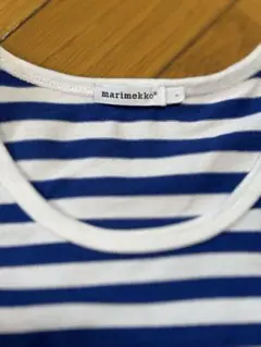 marimekko マリメッコ ボーダー 半袖　Tシャツ　Sのサムネイル