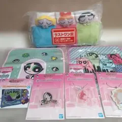 一番くじ　パワーパフガール　ラストワン賞ティッシュケース
