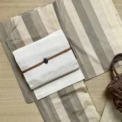 正絹 夏着物 単衣 絽 小紋 箔散らし ペールラベンダー - メルカリ