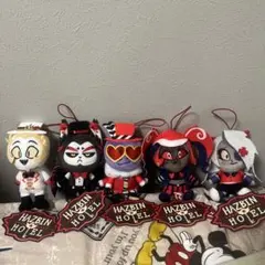 ハズビンホテル　おすわりマスコット　ラウンドワン　5点セット ハズビンホテル おすわりマスコット ラウンドワン 4点セット - メルカリ