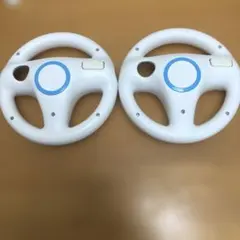 【匿名　送料無料】430-23家庭用ゲーム機　任天堂Wiiマリオカートハンドル