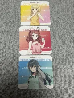 学園アイドルマスター 極楽湯 コースターセット