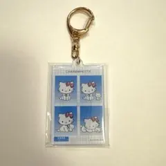 証明写真風キーホルダー　チャーミーキティ　サンリオ