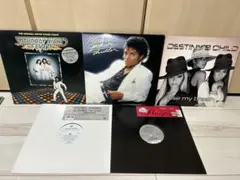 マイケル・ジャクソン スリラー他 レコード4枚セット（3） - メルカリ