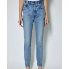 MOUSSY MVS SKINNY ライトブルー スキニーデニム　27