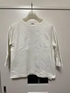 Champion T1011 ヘヴィコットンTシャツ M ホワイト 七分袖