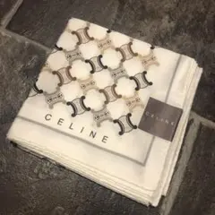 【新品】CELINE 幾何学模様 ハンカチ
