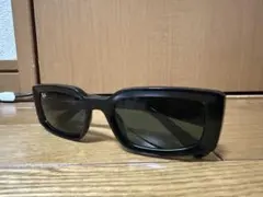 keiju着用　Ray-Ban ブラック スクエア サングラス
