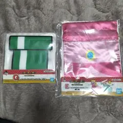 【新品未使用】一番くじ　スーパーマリオ　ジッパーバッグ　巾着　２個セット