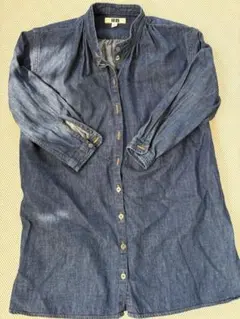 UNIQLO デニムワンピース女の子120