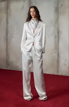 新品未使用LUDOVIC DE SAINT SERNINZARAサテンジャケット