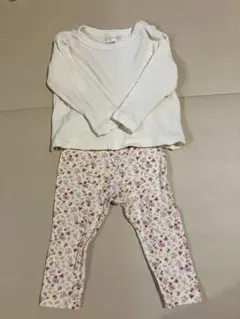 アカチャンホンポ ワッフルTシャツ UNIQLO レギンス セット売り 80