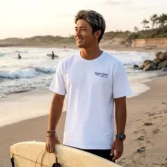 西海岸系☆LUSSO SURF クラシックロゴTシャツ　Lサイズ☆RVCAのサムネイル