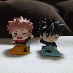 呪術廻戦　虎杖悠仁、伏黒恵　おねむたんセット販売【おまけ付】