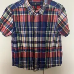 Ralph Lauren 半袖チェックシャツ