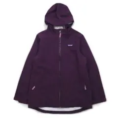 patagonia マウンテンパーカー レインジャケット L パープル H2No
