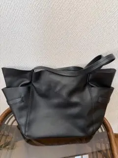 ZARA ブラック トートバッグ マザーズバッグのサムネイル