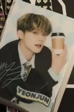 TXT CAFE カフェ　トレカ　ヨンジュン●メルカリ便●