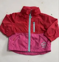 BEAMS mini アウター 90 赤/ピンク
