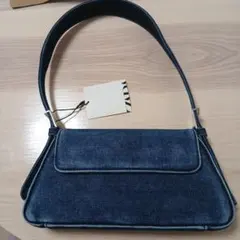 新品タグつき　ZARA デニム ショルダーバッグ