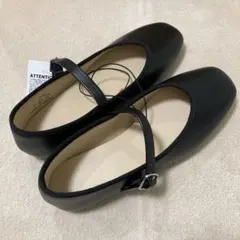 GU ブラック メリージェーン S　タグ付き　ジーユー　バレエシューズ フラット