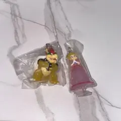 スーパーマリオ めじるしアクセサリー2 クッパ ピーチ