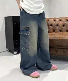 スタッズカーゴデニムのサムネイル