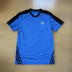 adidas Tシャツ ブルー