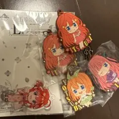 五等分の花嫁　ラバーストラップ　アクリルチャーム
