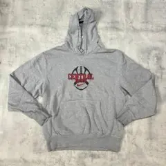 00s y2k NIKE ナイキ カレッジ パーカー グレー スウォッシュ