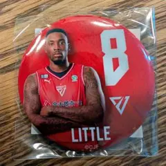 ナシール・リトル　千葉ジェッツ 缶バッジ