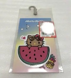 アベイル　サンリオ　日焼けキティ　ステッカー　スイカ