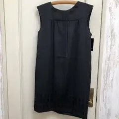 ZARA ブラック ノースリーブ ワンピース