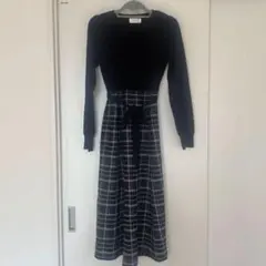 新品未使用　index 黒　ワンピース　M