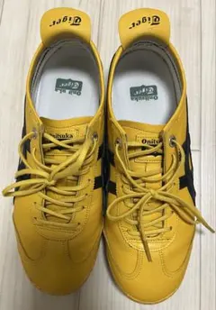 Onitsuka Tiger イエロー ブラック スニーカー