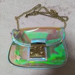 虹色 ショルダーバッグ