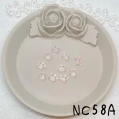 NC58A 肉球猫犬 ネイルアートパーツ レジン　シーグラス330 1