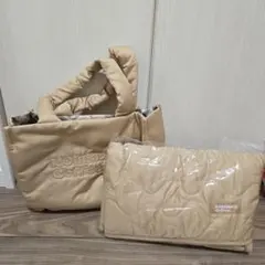 コメダ珈琲 キルティングトートバッグ ブランケット