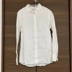 UNIQLO INES DE LA FRESSANGE 長袖シャツ M ホワイト