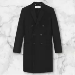 2025年最新】Saint Laurent カラー：ブラック系 チェスターコートの
