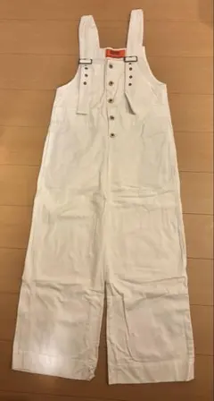 UNIVERSAL OVERALL ホワイトサロペット