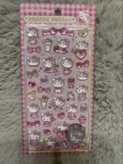 ハローキティ ボンボンドロップシール