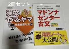 マドンナセンター古文　漢文ヤマのヤマ　2冊セット