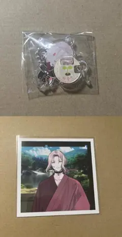 刀剣乱舞　村雲江　スクエア缶バッジ　ピンズセット 刀剣乱舞 跪坐 スクエア缶バッジ 村雲江 - メルカリ