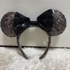 ミッキー型スパンコールカチューシャ
