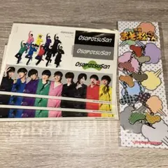 SnowMan おそ松さんステッカー、チャームセット