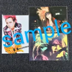 【美品】③ hide 写真 hideヒストリー 3枚セット 年代ランダム