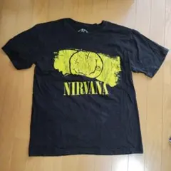 NIRVANA ニルヴァーナ グラフィック Tシャツ ブラック